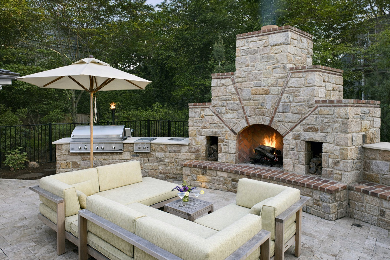 Outdoor kitchen masonry in Lake Charles, LA